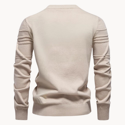 Sweater de punto de lujo