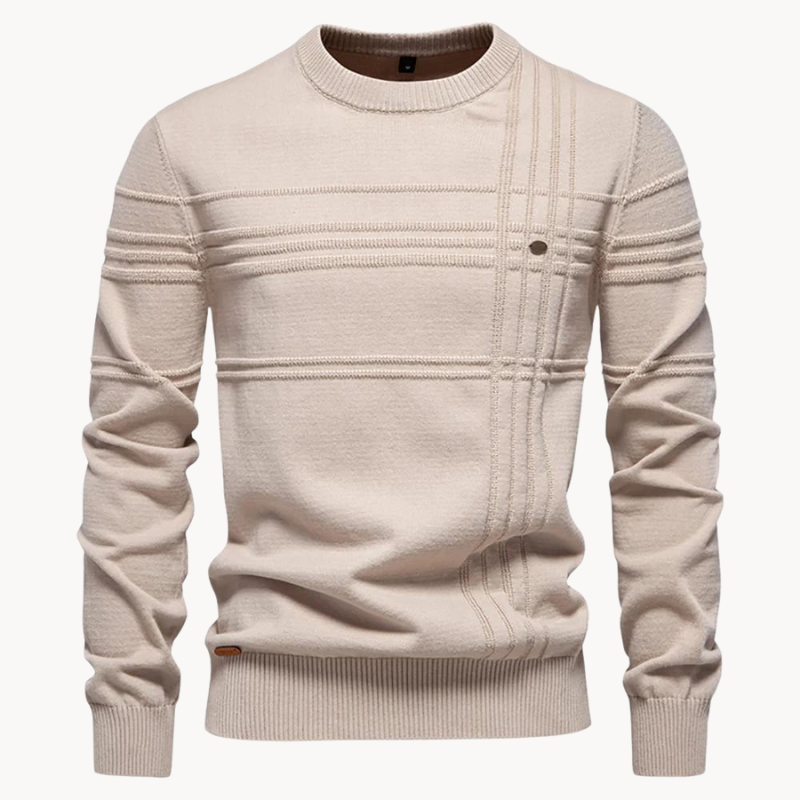 Sweater de punto de lujo