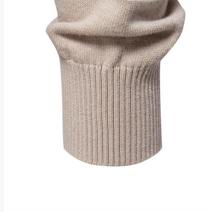 Sweater de punto de lujo
