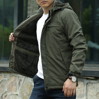 Chaqueta de piel invierno