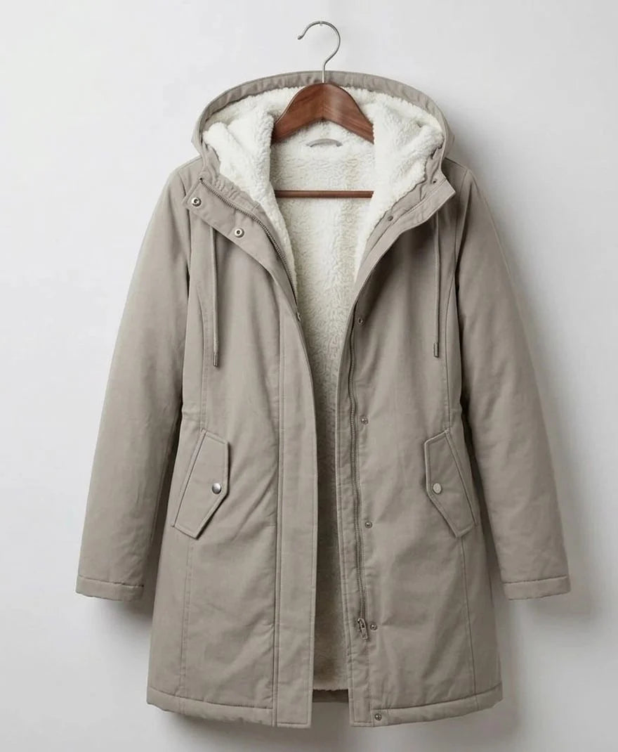 Margarita | Parka larga impermeable