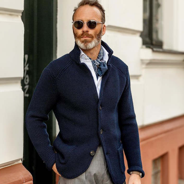 Cardigan Gentlman elegante