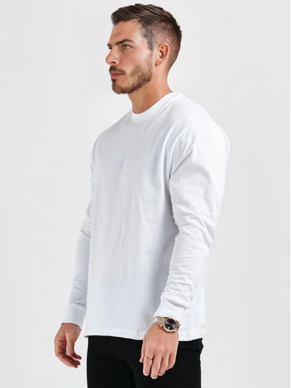 Polera básica manga larga