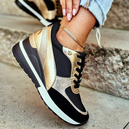 Zapatillas con plataforma Caro