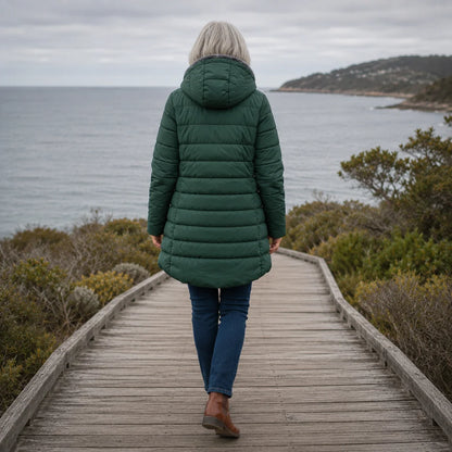 Jami | Abrigo de Invierno Acolchado de Corte A
