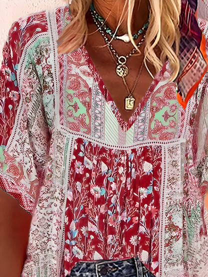 Blusa Bohemia Casual Zoé