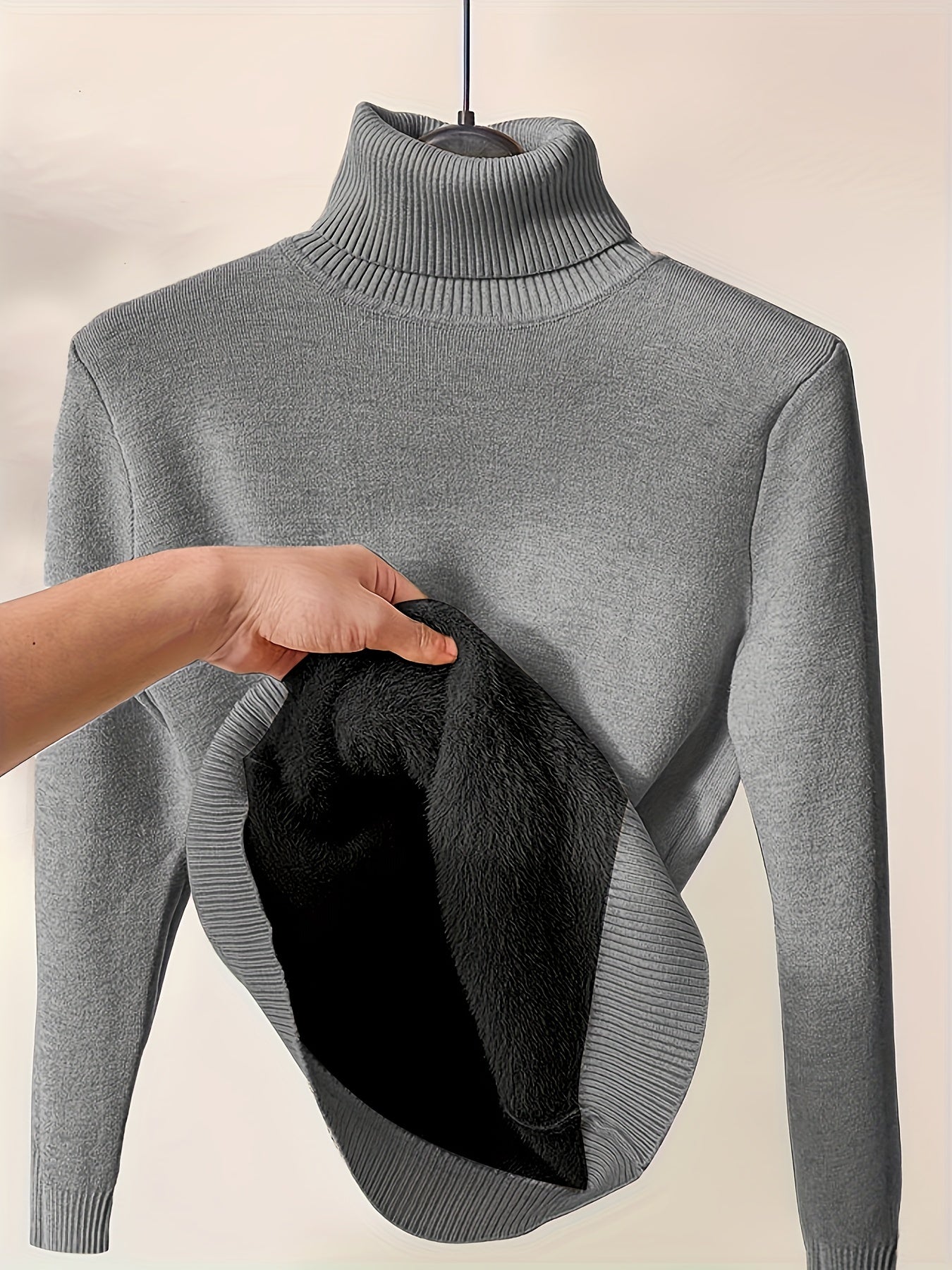 Sweater cuello alto Adela