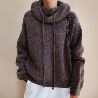 sweater de invierno cuello tortuga