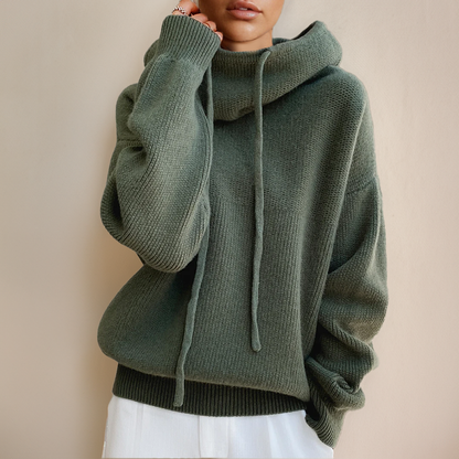 sweater de invierno cuello tortuga
