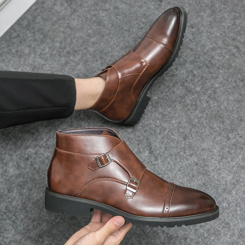 Bota ecocuero elegante