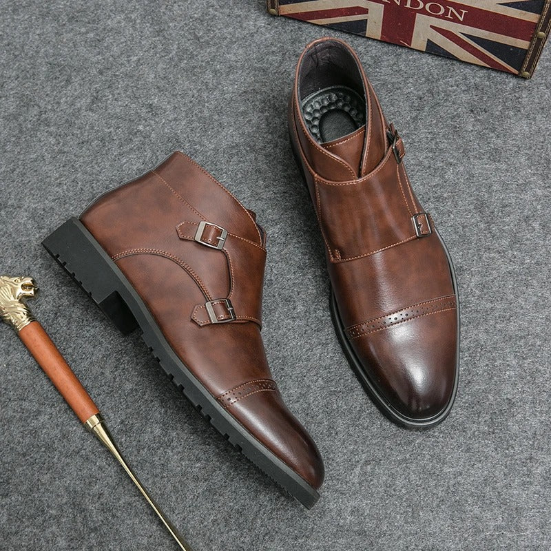 Bota ecocuero elegante