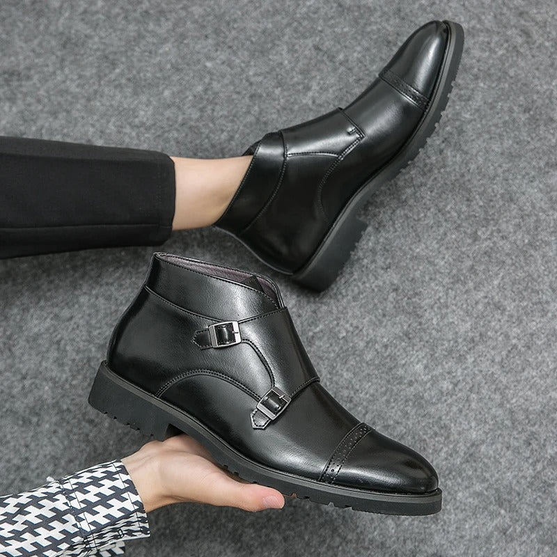 Bota ecocuero elegante