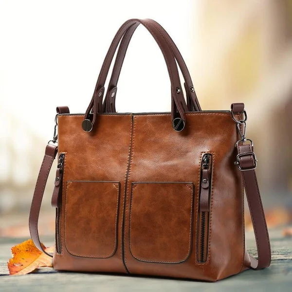 Bolso vintage de ecocuero