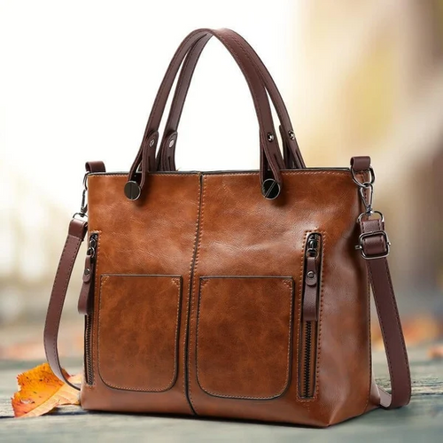 Bolso vintage de ecocuero
