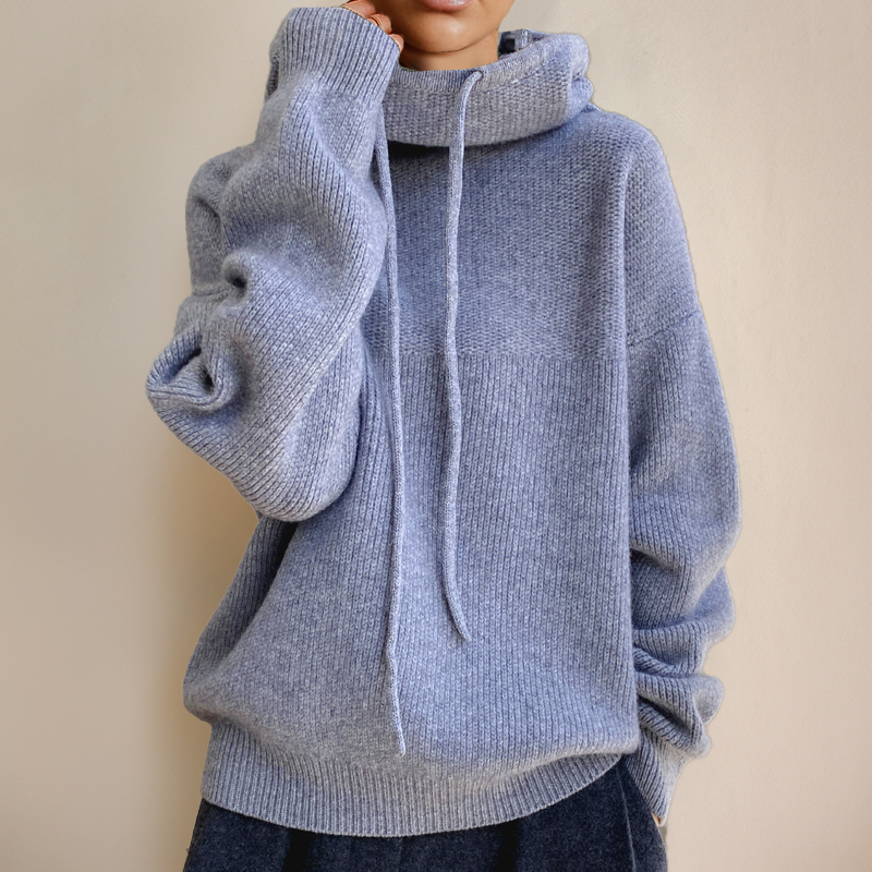 sweater de invierno cuello tortuga