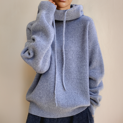 sweater de invierno cuello tortuga