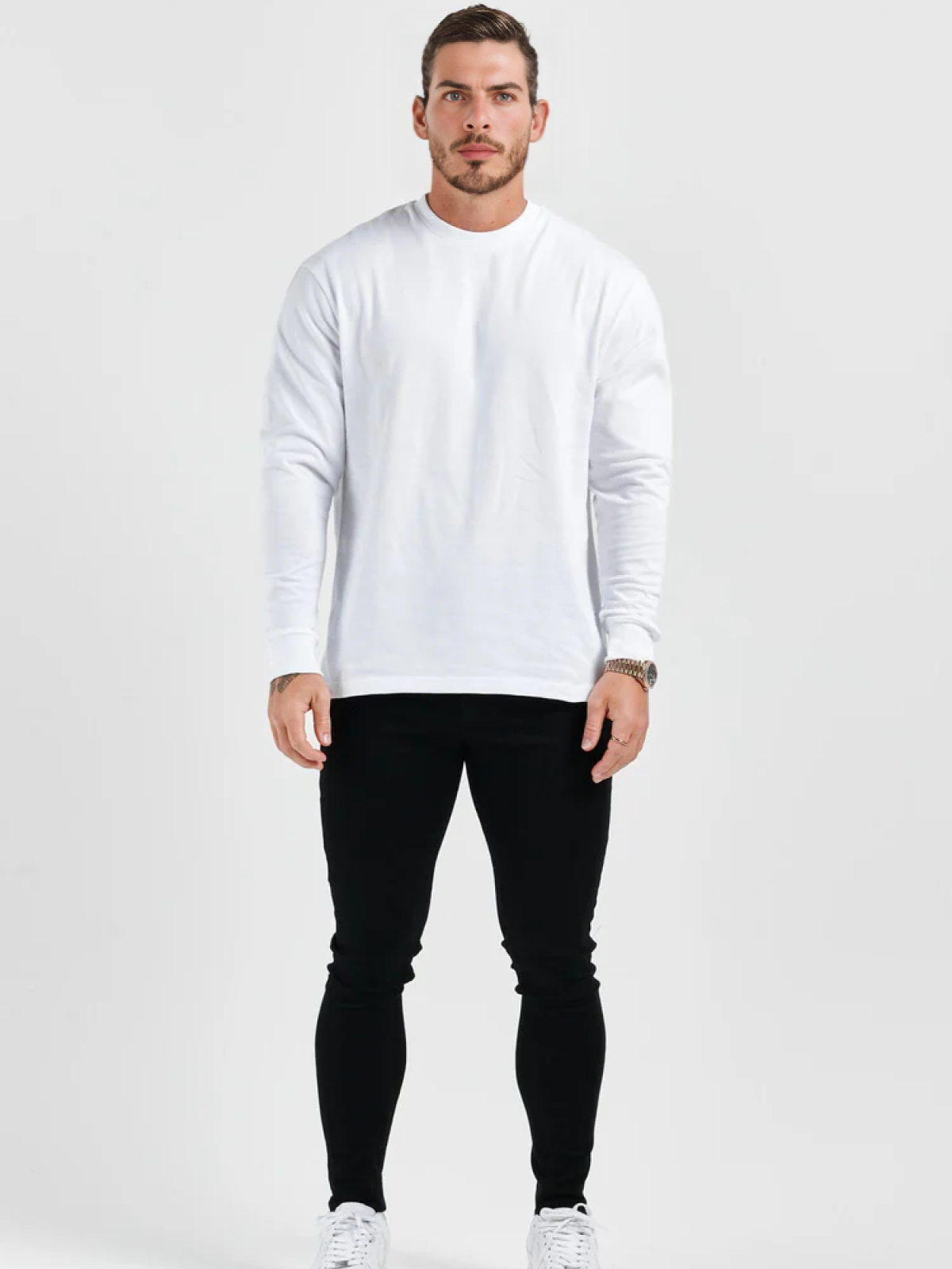 Polera básica manga larga