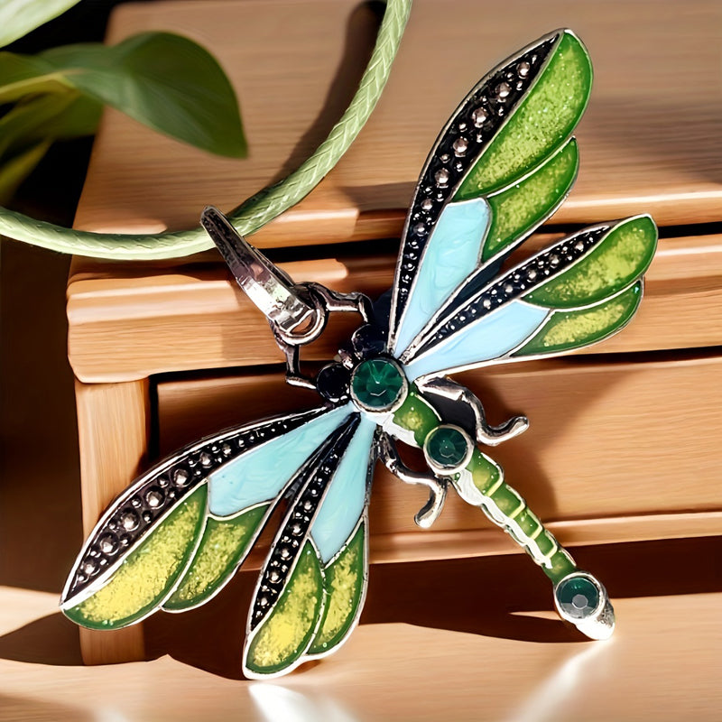 Collar Pendentif Libélula