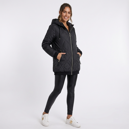 Eleonore™ | Abrigo Minimalista en Mezcla de Lana