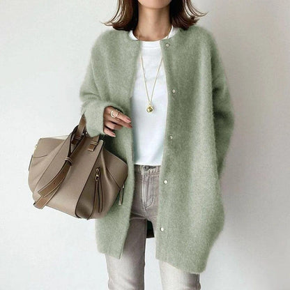 Abrigo cardigan Cachemira