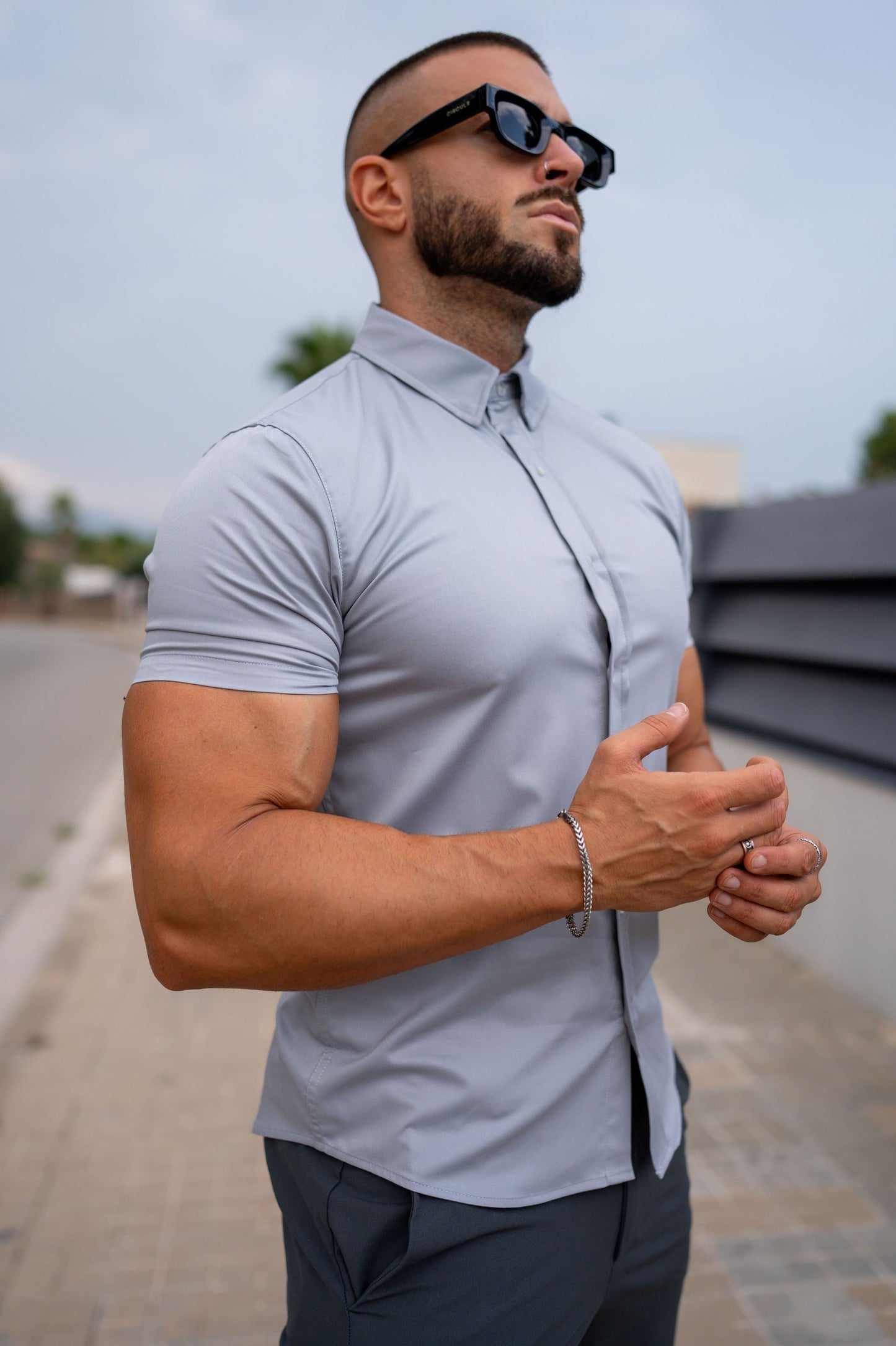 ÍCARO - Camisa clasica corta