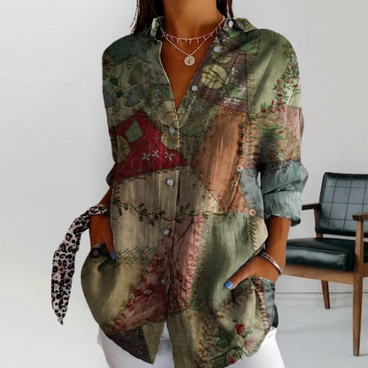 Blusa Informal Vintage Zara