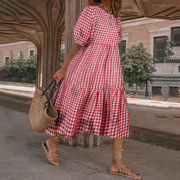 Vestido Algodon Casual Ellie