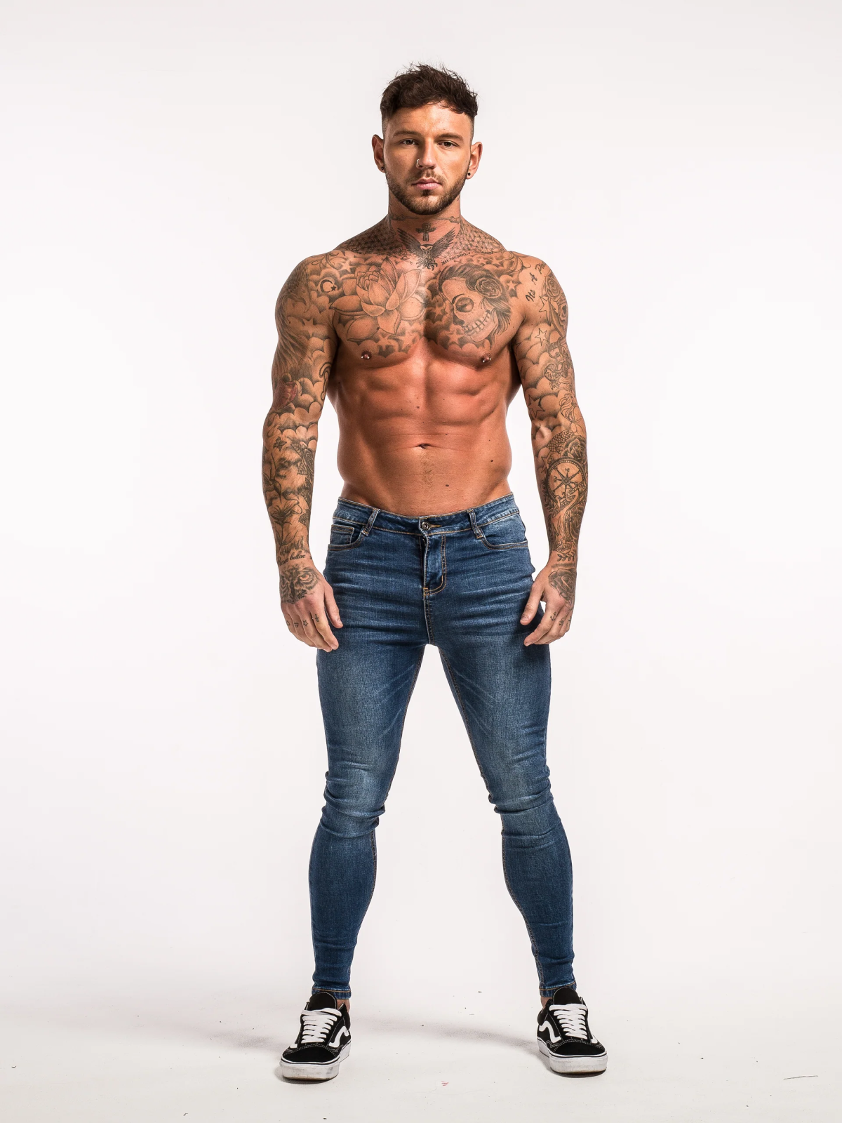 Jeans clasico azul