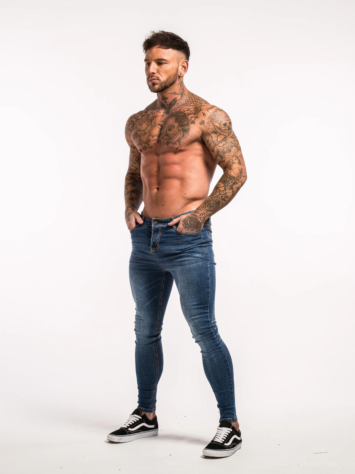 Jeans clasico azul