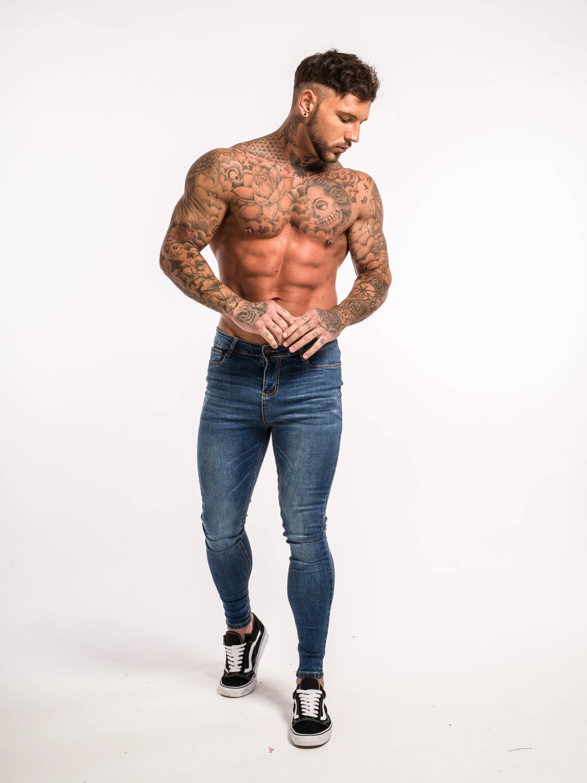 Jeans clasico azul