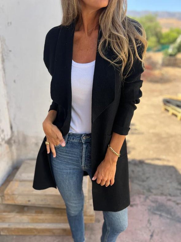 Cardigan Informal Lana Crest