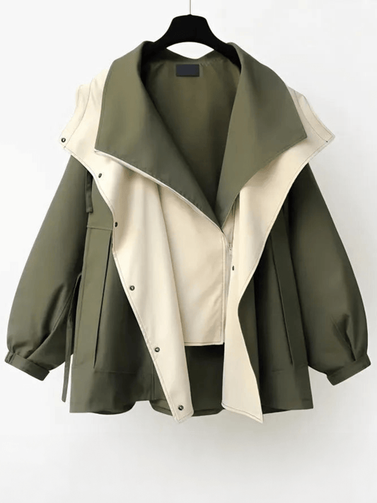 Impermeable de gabardina Ivone