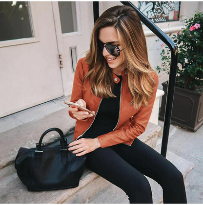 Chaqueta Ally™ | Colección Ecocuero