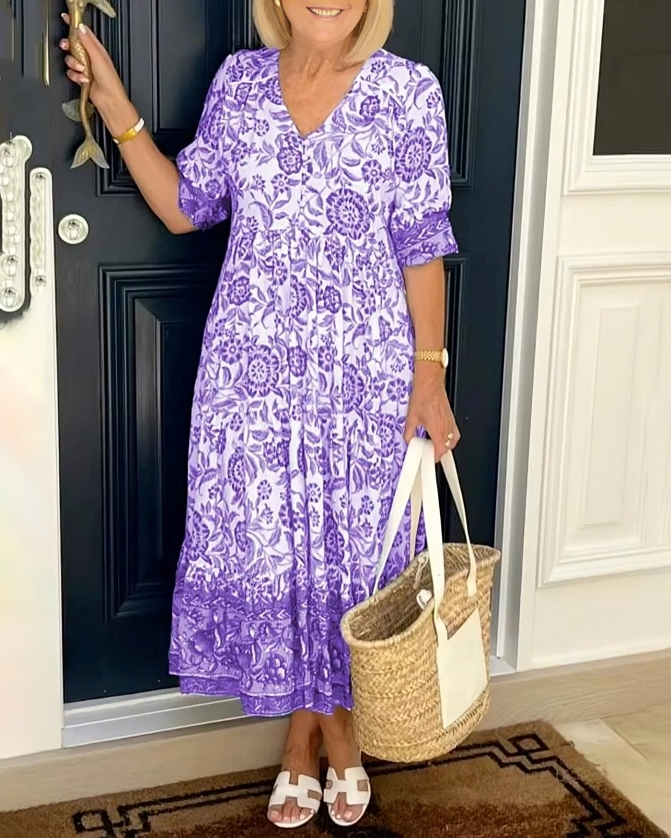 Vestido Estampado Floral Milena