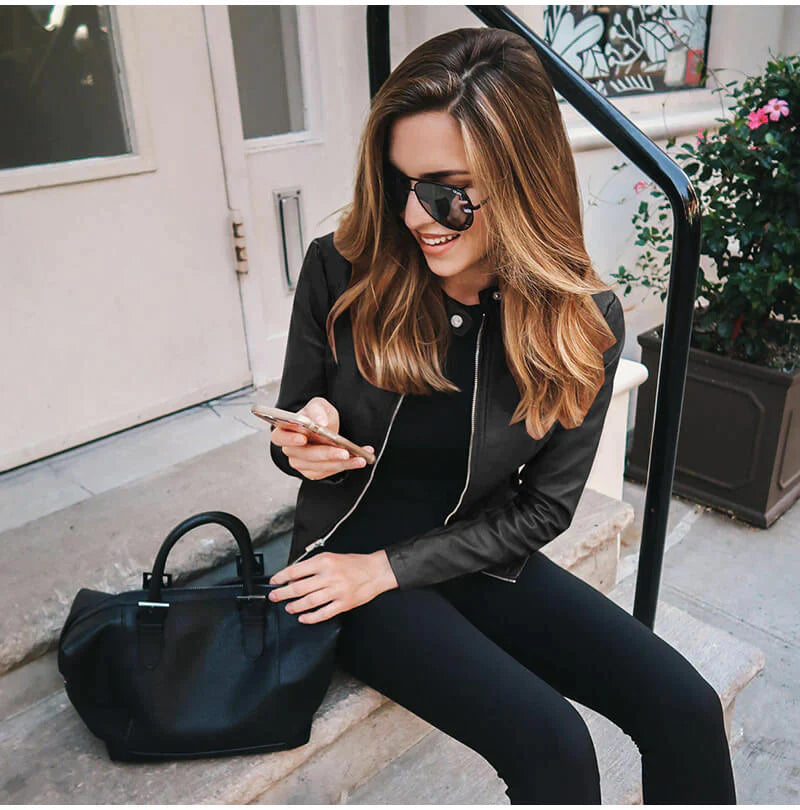 Chaqueta Ally™ | Colección Ecocuero