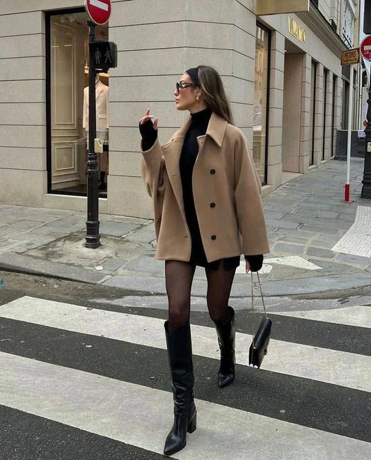 Abrigo de lana Leyre