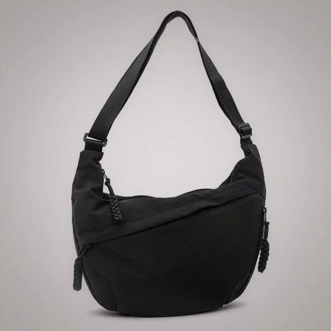 Mirella – Bolso bandolera antirrobo con forma de media luna
