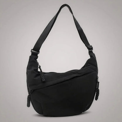 Mirella – Bolso bandolera antirrobo con forma de media luna