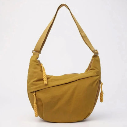 Mirella – Bolso bandolera antirrobo con forma de media luna