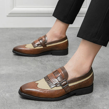 Zapato borgues elegante