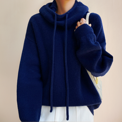sweater de invierno cuello tortuga